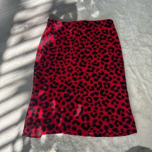 Ann Taylor Leopard Print Skirt – Size 8 | Like New, Bundle-Ready
